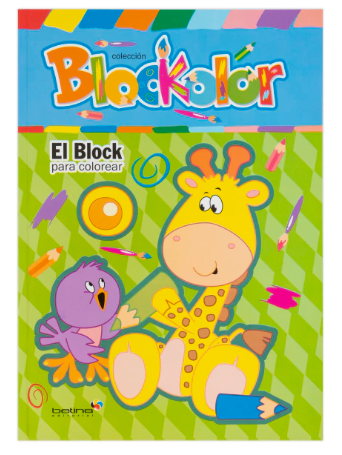 El block para colorear - Colección Blockolor
