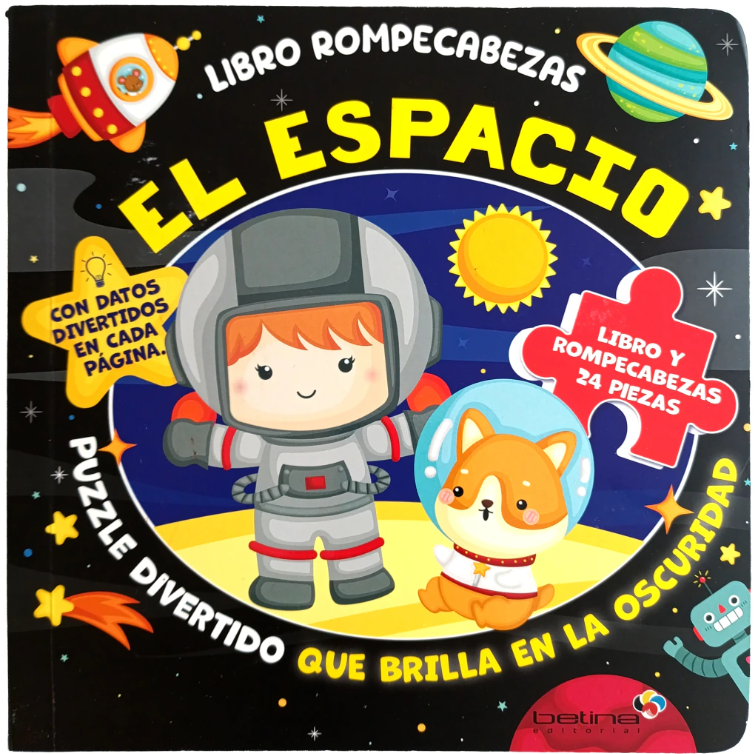 El espacio - Libro rompecabezas